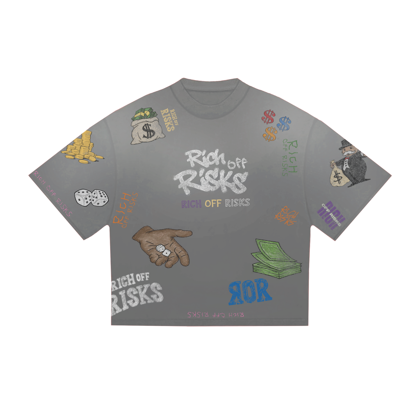 “Life’s A Gamble Set” Gray