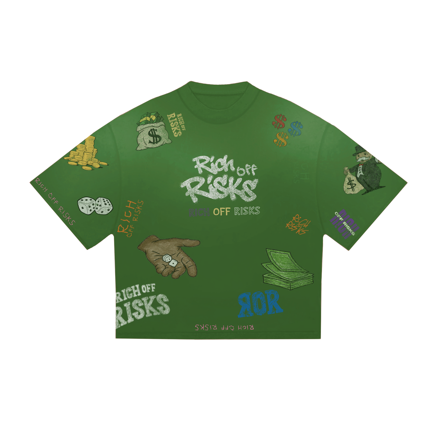“Life’s A Gamble Set” Green